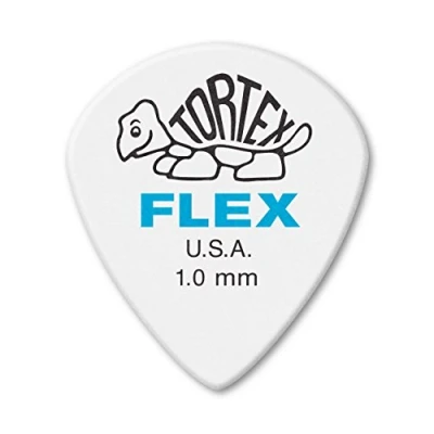 Image de Dunlop 466P100 Médiators Tortex Flex Jazz III XL 1,00mm sachet de 12