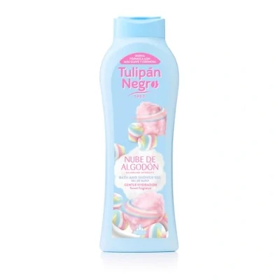 Image de Tulipan noir, gel de bain en coton nuage, Soft Hydrate, 650 ml