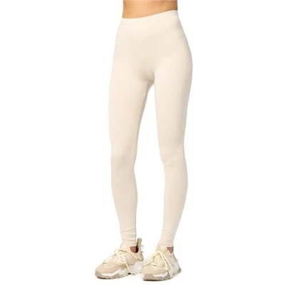 Image de Merry Style Legging Long Tenue Sport Femme MS10 143 (Ecru, 4XL)