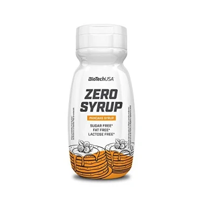 Image de BioTechUSA Zero Syrup, Sirop aux édulcorants sans sucre et matières grasses, 320 ml, d’érable