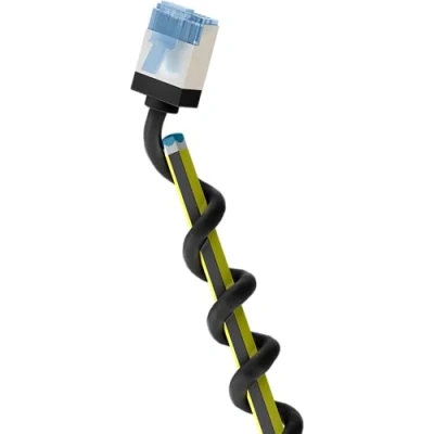 Image de Goobay 74322 câble de réseau Noir 7,5 m Cat6a U/FTP (STP) Neuf