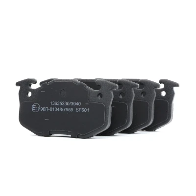 Image de DENCKERMANN B110660 Jeu de plaquettes frein Essieu avant contact signal d&#039;usure inclus RENAULT: TWINGO 1, CLIO Super 5 3/5 portes