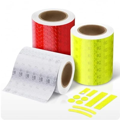 Image de Weidebach Bande reflechissante autocollante, 3 Rouleaux de 4.5cm x 3m, Inclus 10 stickets, Ruban adhesif reflechissant, Convient aux Tissus et vehicules, reflechissante, reflechissant