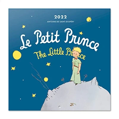 Image de Grupo Erik Calendrier 2022 Le Petit Prince 12 Mois Mural, De Janvier à Décembre 30 x 60 cm, 6 langues, 1 Poster Inclus, Certifié FSC