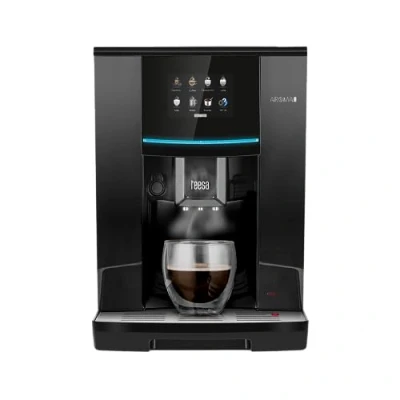 Image de Teesa Aroma 800 TSA4008 Machine à café automatique avec broyeur et mousseur lait, 19 bar, noire