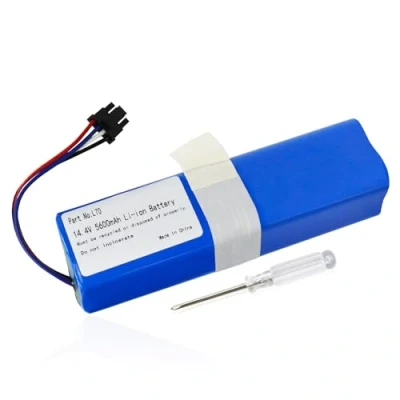 Image de ANTIEE 5600mAh INR18650M26 4S2P Vacuum Batterie Replacement pour Eufy RoboVac L70 Hybrid L10 T2190 T2190G21 Series Robot Vacuums Sweeper 14.4V Cleaners Battery with Tools