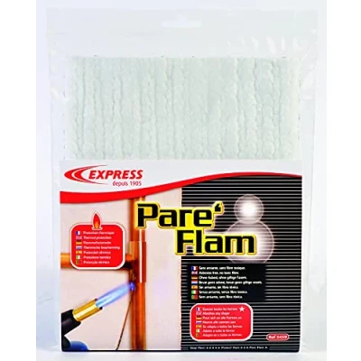 Image de Express, 5459, Pare’FLAM sans Fibres Toxiques, Aucune, 1 pièce, Accessoire Lampe à Souder, Fer de Couvreur, Chalumeau d&#039;étanchéité, Pièces Rechange