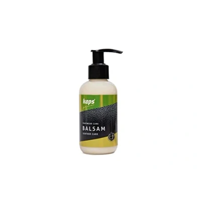 Image de Kaps Baume de conditionnement du cuir pour chaussures, sacs, accessoires, entretien à la cire d&#039;abeille et aux huiles naturelles, Balsam, Transparent