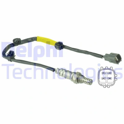 Image de DELPHI ES20530 12B1 Sonde lambda planaire, chauffé TOYOTA: Corolla VIII Liftback, Break
