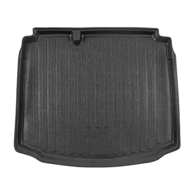 Image de Tapis de Coffre sur Mesure pour A3 8P 2004 2012 5P. Berlina, Noir, Antidérapant, Bord Haut, Toutes Saisons, Adapté Animaux Compagnie