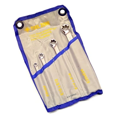 Image de 4 pièces étoile Torx femelle/E Kit de clés àœil E6 E24 TE541 Clé