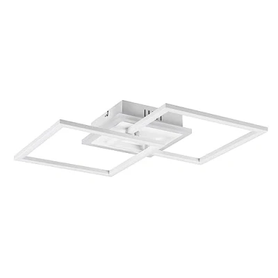 Image de Reality, Plafonnier, Venida incl. 1 x LED,SMD,25,0 Watt,4000K,3000 Lm. Corps: Métal, blanc mat L:57,5cm, L:35,0cm, H:7,5cm