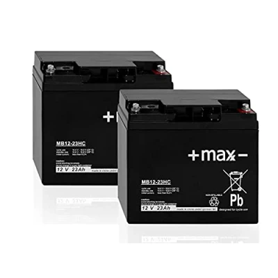 Image de Batterie compatible pour tondeuse à gazon Robomow RL2000 RL 2000 24 V 2 x 12 22 Ah AGM plomb