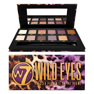 Image de W7 Pressed Pigments On The Prowl Palette Yeux Wild Eyes