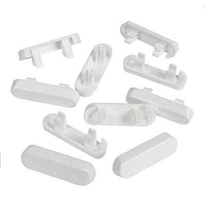 Image de JCP Lot de 10 bouchons drainage fenêtre blancs pour fenêtres UPVC