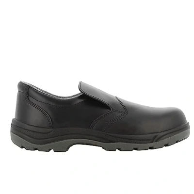 Image de SAFETY JOGGER S3 Chaussures de Sécurité Hommes avec Embout en Acier 40 EU X0600 Chaussure Travail Antidérapante Femmes, Sabot Cuir, Antibactérien, Résistant à l’Eau, Noir