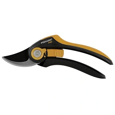 Image de Fiskars Sécateur à Lames franches, Diamètre de coupe réglable jusqu&#039;à 2,4 cm, en Acier avec revêtement antiadhésif, SmartFit, P68, 1001424