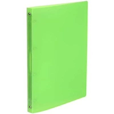 Image de Viquel propyglass v020942 a4 en polypropylène 4 anneaux épaisseur : 15 mm couleur vert