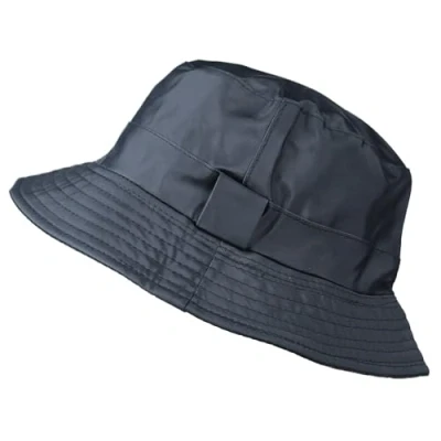 Image de TOUTACOO, Bob de Pluie Aspect Nylon, Chapeau (Bleu Taille L)