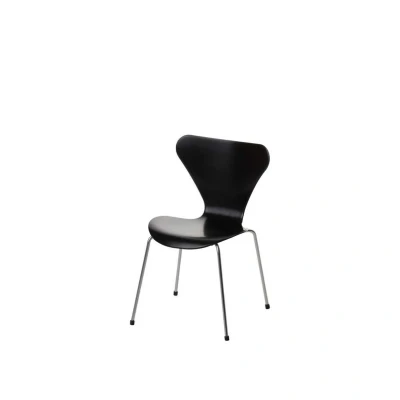 Image de Fritz Hansen Chaise miniature Series 7 Noir