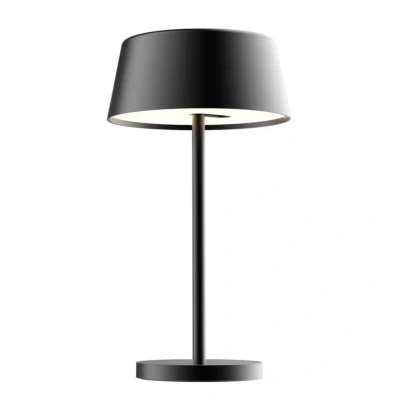Image de Lindby Milica lampe de table LED, noir, intensité lumineuse variable