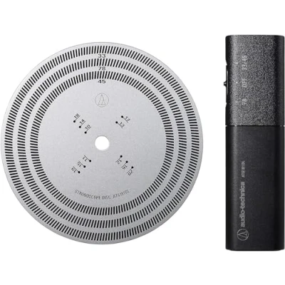 Image de Audio Technica AT6181DL Disque Stroboscopique et Lumière Pulsée à Quartz