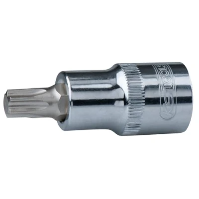 Image de KS TOOLS 918.1629 Clé à douille DIN3120, ISO1174 T55 Acier chrome vanadium Torx moleté