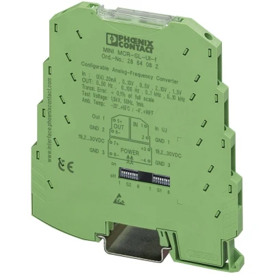 Image de Convertisseur de fréquence analogique Contenu: 1 pc(s) Phoenix Contact MINI MCR SL UI F 2864082