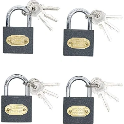 Image de BGS Diy 85164 Jeu de cadenas verrouillage simultané type L 35 mm 4 pièces
