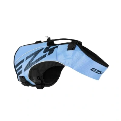 Image de EZYDOG X2 Boost Gilet de Sauvetage Bateau, adapté aux Chiens, Planche à pagaie, flottabilité supérieure, poignée Sauvetage, (XL, Bleu)