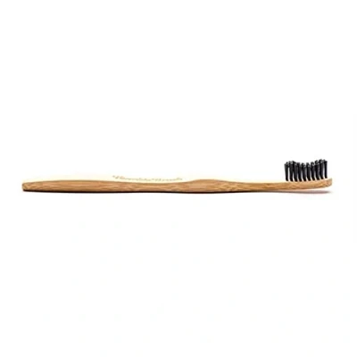 Image de The Humble Co Brosse à dents en bambou pour adulte carbone Noir 300 g