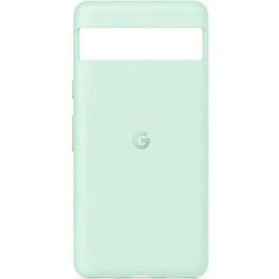 Image de Coque Google Pixel 7a de téléphone Android en silicone durable Vert d&#039;eau