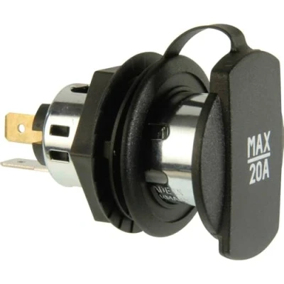 Image de ProCar Prise Power avec douille de serrage Charge courant max=20 A Convient pour Fiche allume cigares
