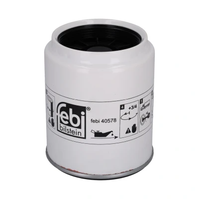 Image de FEBI BILSTEIN 40578 Filtre à Carburant vissé avec bague d&#039;étanchéité RENAULT TRUCKS: Kerax, T Serie, Magnum, VOLVO: FH 16, FMX