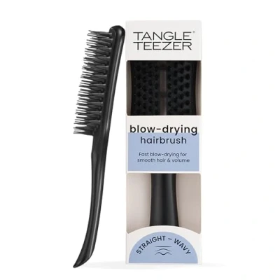 Image de Tangle Teezer The Easy Dry and Go Brosse à cheveux ventilée Noir de jais
