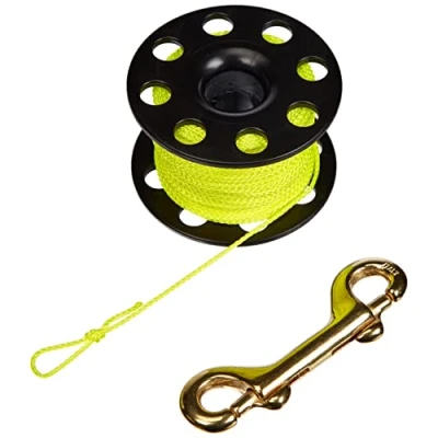Image de Best Divers ml0061yl, Moulinet plongée unisexe Adulte, Jaune Fluo, 30 mètres