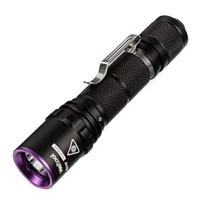 Image de Weltool M2 CF UV 365nm LED Lampe de Poche Torche, Ultraviolet A,Détection la teigne chez le chat, Détection des Fuites Fluide Automobile