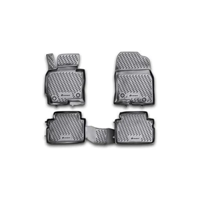 Image de Element Tapis de Sol sur Mesure en Caoutchouc Compatible avec Mazda CX5 2011 2016, Noir
