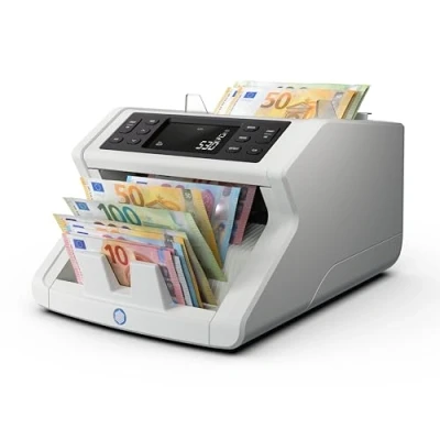 Image de Safescan 2265 compteuse de billets pour les mélangés euro et livre sterling Compteur avec détection faux sur 5 points Compte triés toutes devises