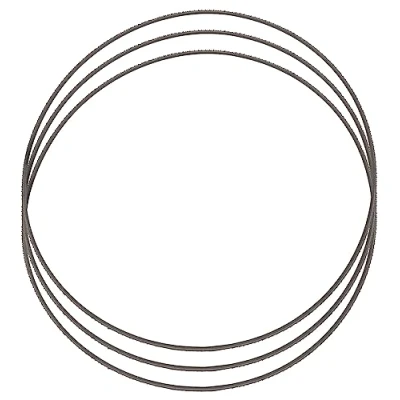 Image de Einhell Kit de 3 lames scie à ruban 1 141 x 13 mm (accessoire scies ruban, pour sans fil TE MB 18/127 U Li et Li, lames)