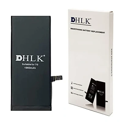 Image de DHLK® TI Line Batterie Compatible avec iPhone 7 (A1660, A1778, A1779) Capacité 1960 mAh