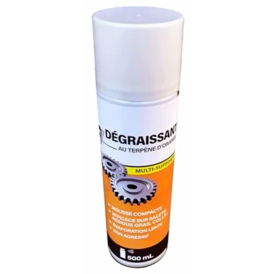 Image de Méduze Dégraissant au terpène d’orange 500mL Mousse compacte Multisupports Évaporation lente Non agressif