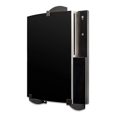 Image de P3D Lab Support mural pour console de jeu Playstation 3 PS3 Noir Installation facile avec les fixations fournies Fabriqué au Royaume Uni