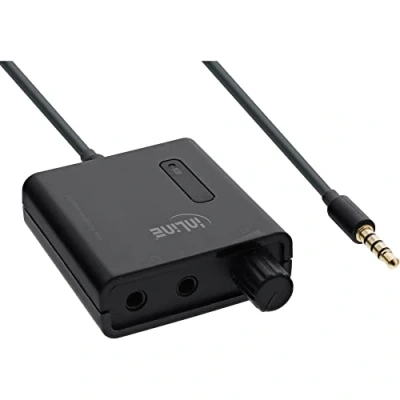 Image de Amplificateur Stéréo Portable InLine Mobiler Bass Boost 8h Autonomie 2 Sorties