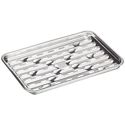 Image de Tepro Plat de Barbecue émaillé Noir