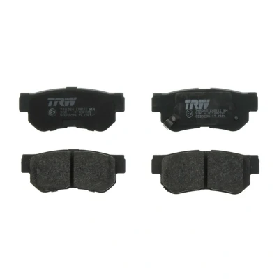 Image de TRW GDB3298 Jeu de plaquettes frein avec indicateur d&#039;usure HYUNDAI: Santa Fe I, Getz, Matrix, HONDA: CIVIC 8, 9 Stufenheck, KIA: Magentis I