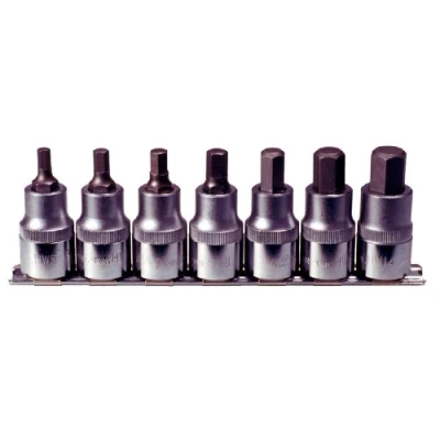 Image de KS TOOLS 911.1320 Jeu de douilles héxagonal intérieur Acier chrome vanadium 1/2 à tête carrée