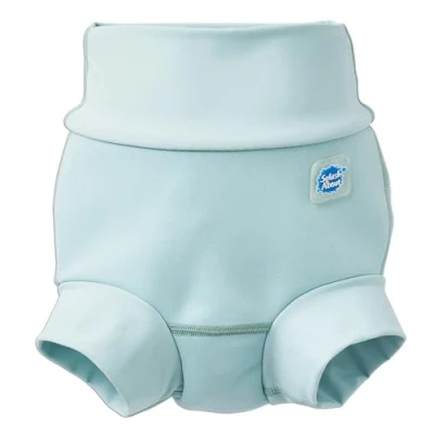 Image de Splash About Happy Nappy Duo Couche de Bain réutilisable and Toddler Swim, Pistachio, 3 6 Mois Unisex Baby