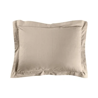 Image de douceur d&#039;intérieur, Taie d&#039;Oreiller (50 x 70 cm) Lina Sable, 100% Coton