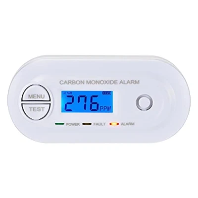Image de Scondaor Détecteur de Monoxyde Carbone en 50291 certifié, CO avec Affichage Numérique, Batterie Remplaçable, Capteur 10 Ans
